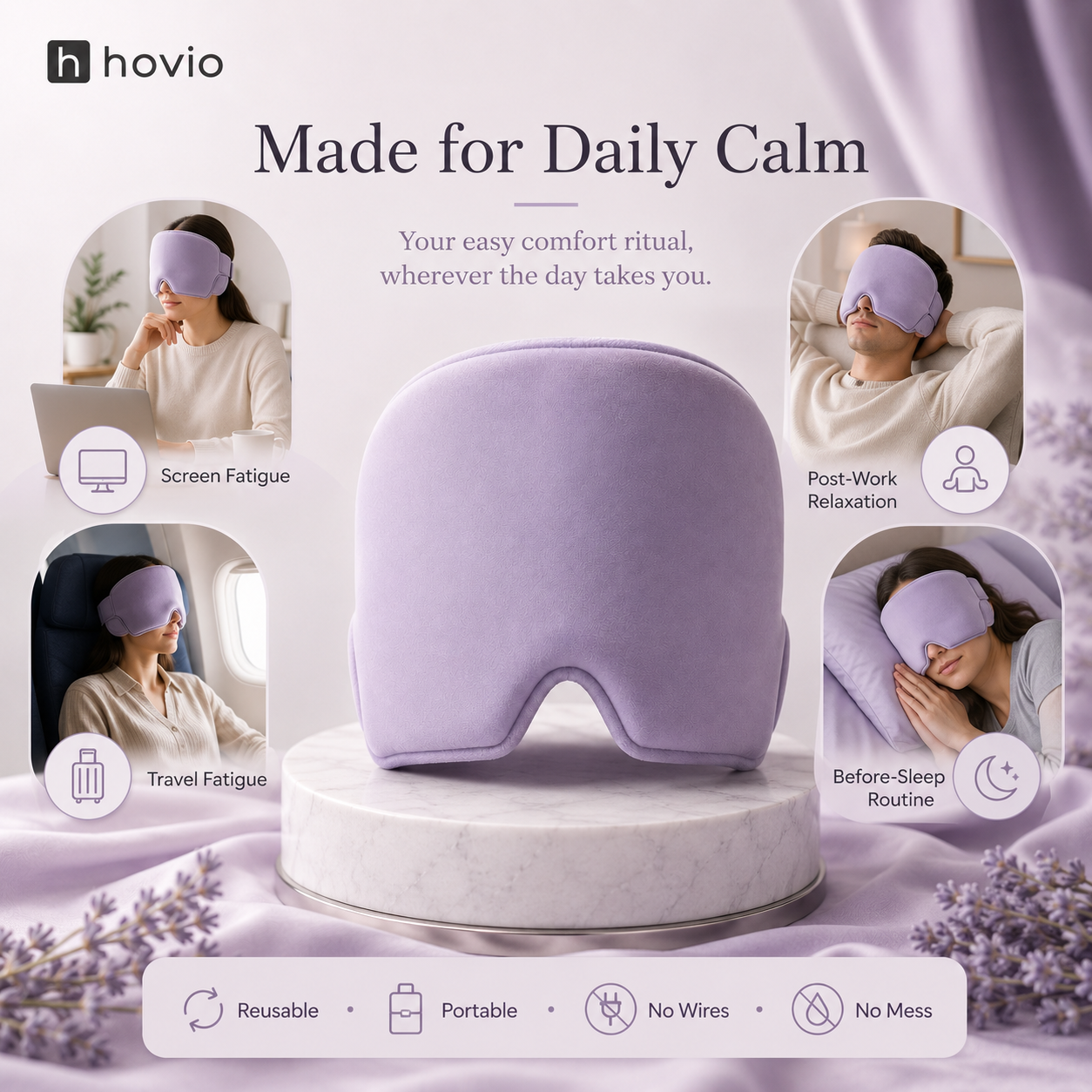 Hovio™ MigraCool Hot & Cold Relief Cap