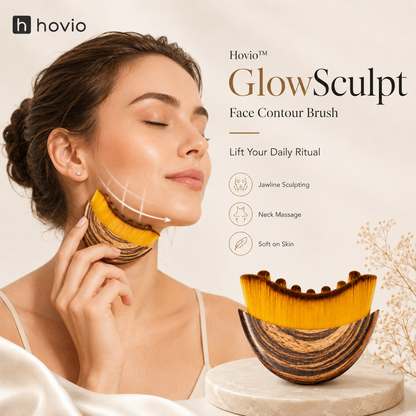 Hovio™ GlowSculpt Face Contour Brush