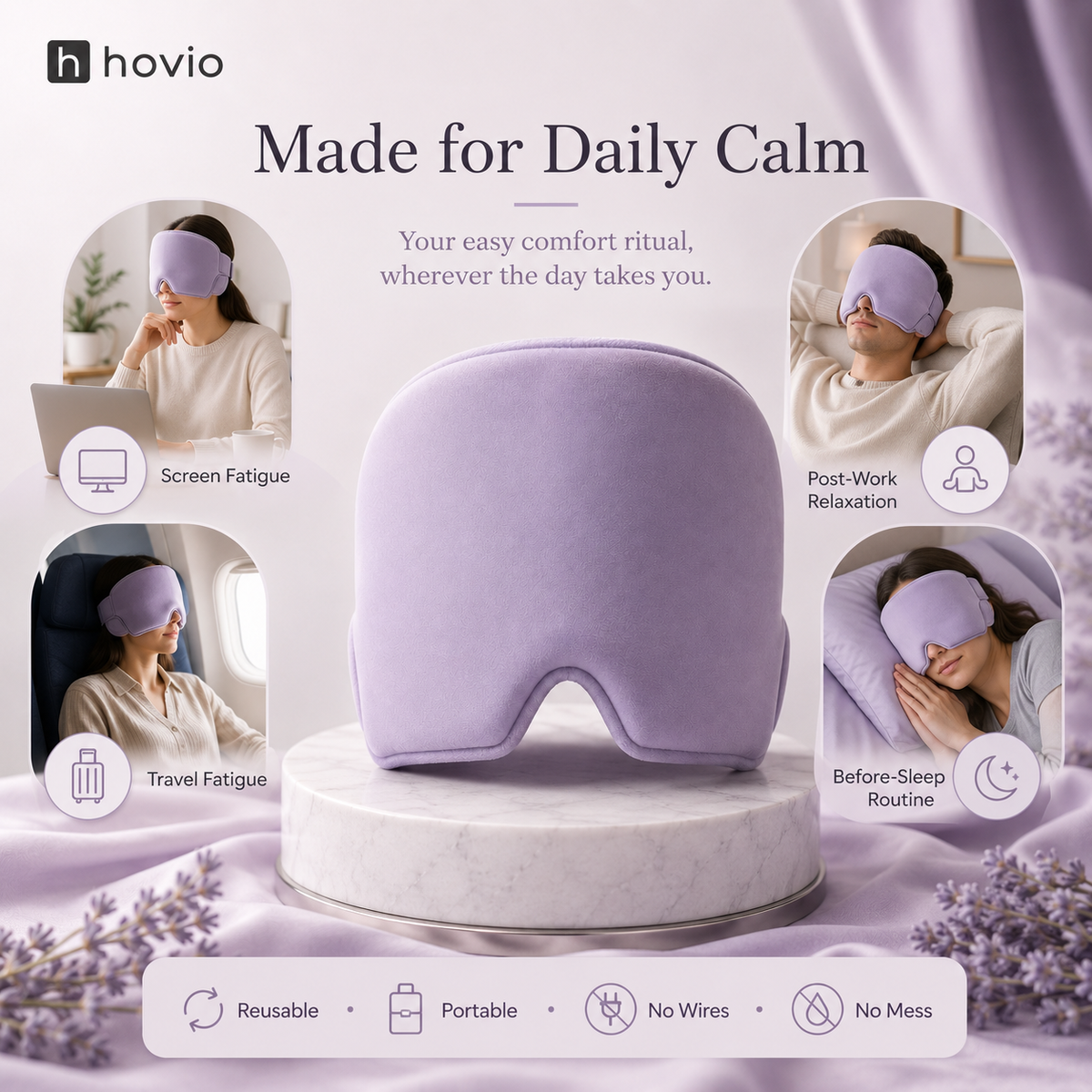 Hovio™ MigraCool Hot & Cold Relief Cap