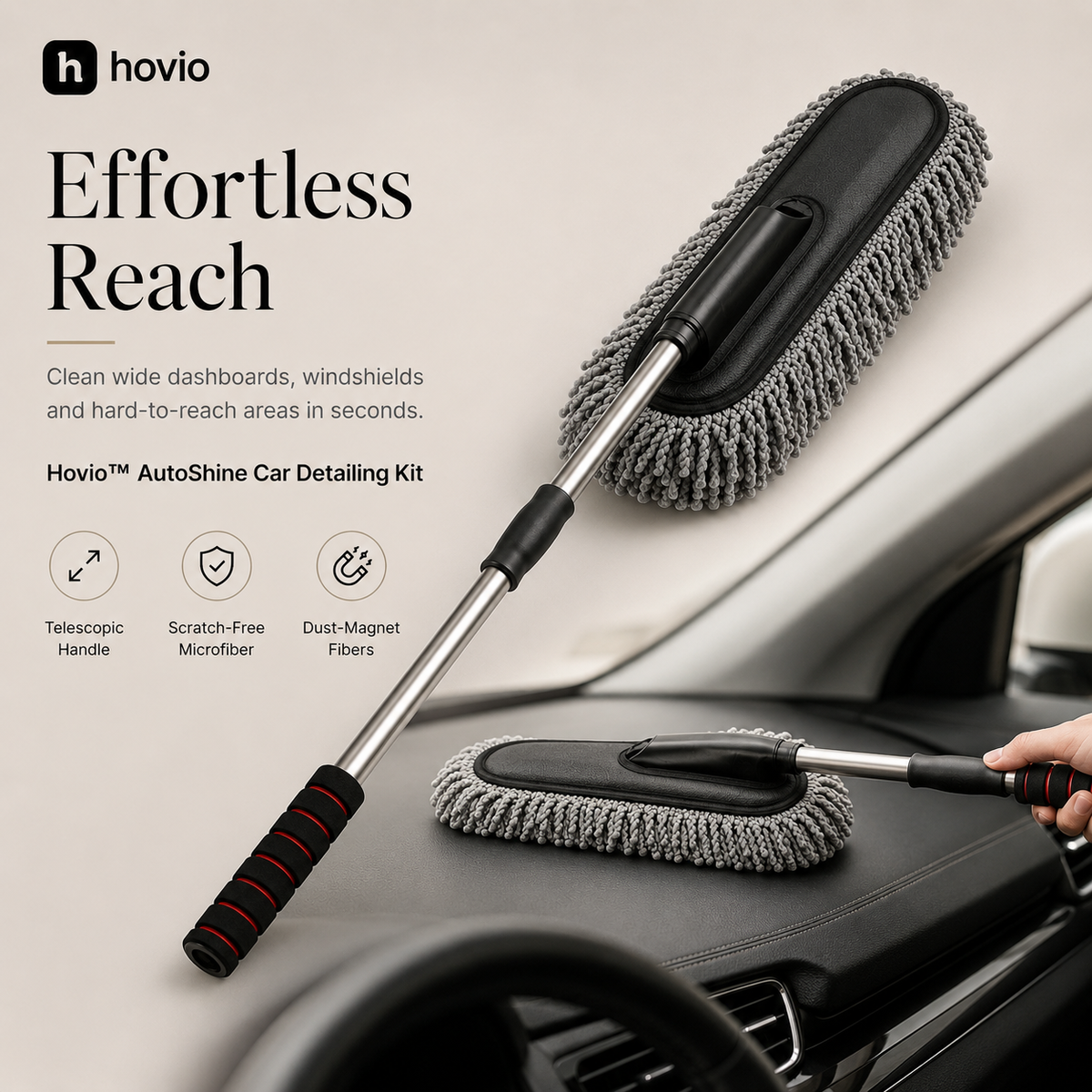 Hovio™ AutoShine Car Detailing Kit