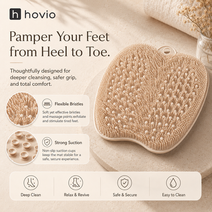 Hovio™ SpaStep Foot Scrubber Mat