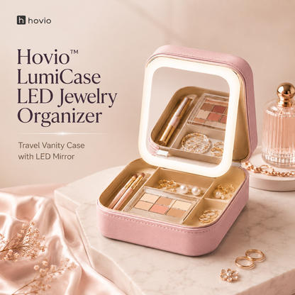 Hovio™ LumiCase LED Jewelry Organizer
