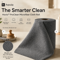 Hovio™ ProClean Microfiber Cloth Roll